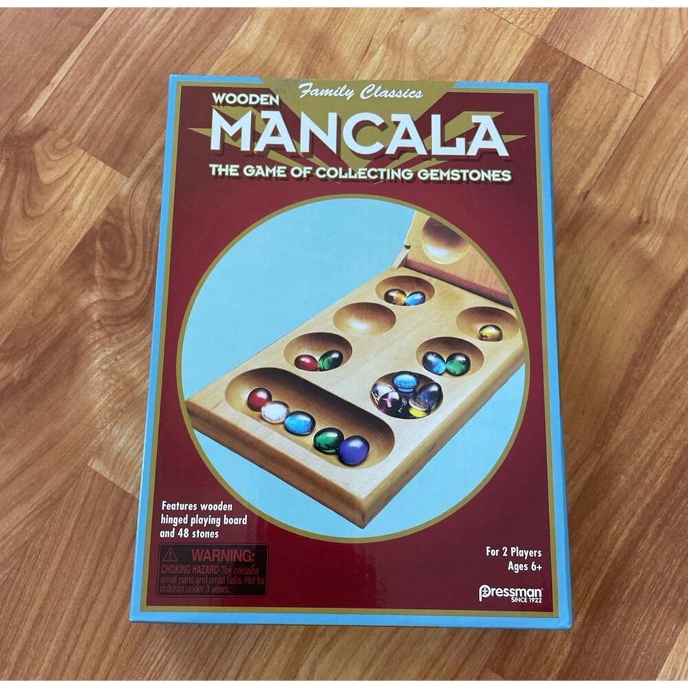 Wooden Mancala Game ‎ New in box